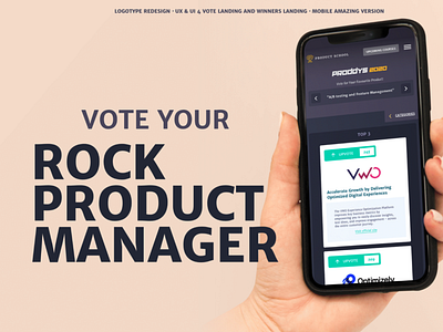 Logotype, UX & UI 4 Product Manager Award