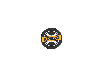 Krezo Car Service branding graphic illustration logo