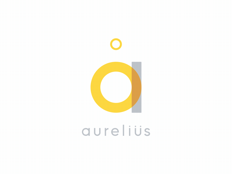 Aurelius logo animation animated logo aurelius auric bounce circles geometry greek grow icon logo logo design logos logotype philosopher philosophy shapes smare sqash stretch type