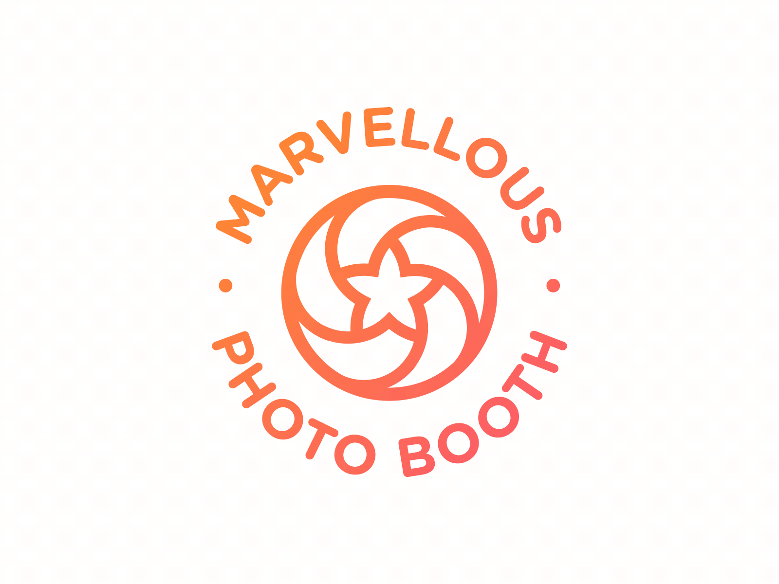 Marvellous Photo Booth - Logo animation 2d animation animation brand animation brand design branding branding animation geometry animation identity identity animation identity design logo logo animation logo design logo reveal reveal shape animation type type animation typography typography animation