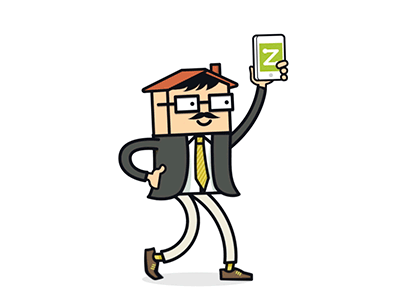 Double bounce walking cycle character animation walking cycle double bounce walking character mobile house walk motion graphics gif animation iphone
