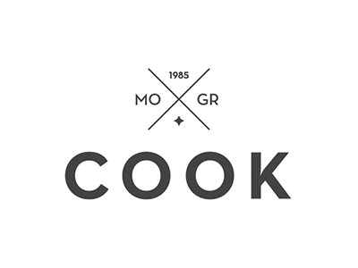 New logo & new reel 2d animation animated gif cook fedecook flat design hipster logo motion graphics new reel showreel vector flat