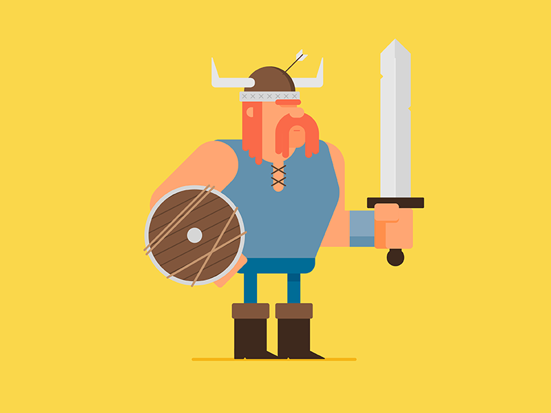 Viking by Fede Cook on Dribbble