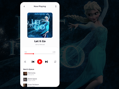 Day 10 Music Player : 100 Days UI Challenge 100 days challenge design music music player music player app music player design music player ui ui ui challenge ui design uiux uiuxdesign uiuxdesigner ux uxdesign web website design