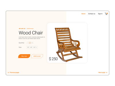 Day 34: Ecommerce website for furniture