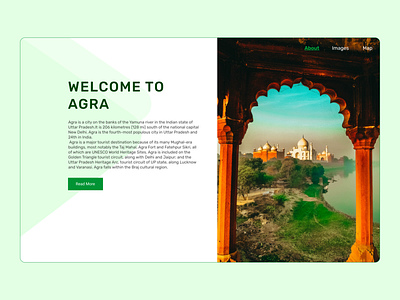 Day 36: Landing Page For Historical Places 100 days challenge daily ui challenge dailyui design illustration landingpage landingpagedesign mobileapp ui ui challenge uidesign uiux ux uxdesign webapplication website websitedesign