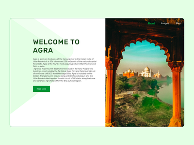 Day 36: Landing Page For Historical Places