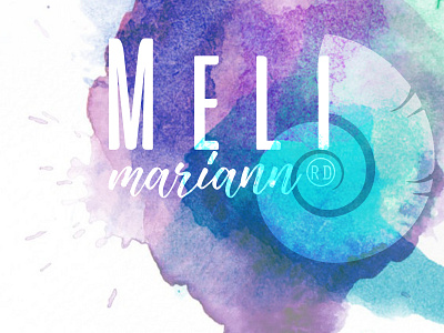 Melmarian Logo Project branding design femenine flat graphic deisgn logo logo concept logo design logo design process pink watercolor