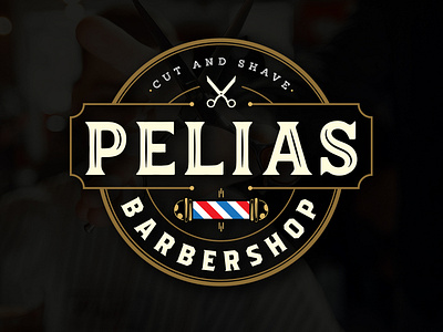 Logo design for a Barbershop barbershop brand classic logo logo design logodesign rustic vintage logo