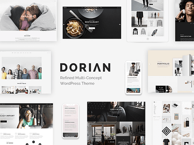 Dorian - Refined Multi-Concept WordPress Theme