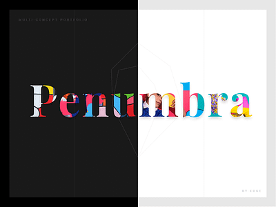 Penumbra - Multi-Concept Design Portfolio Theme