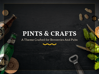 Pints&Crafts - Bar, Beer & Pub Theme