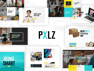 Pxlz - Creative Design Agency Theme agency branding agency business creative creative agency design digital agency fashion freelance illustration layout multipurpose personal portfolio portfolio responsive showcase template theme web design wordpress