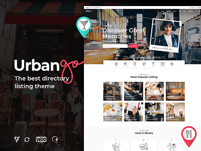 UrbanGo - Directory and Listing Theme