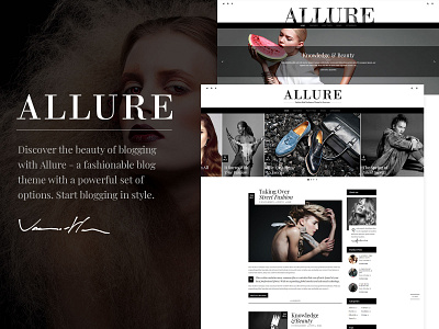 Allure - Beauty & Fashion Blog Theme