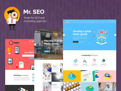 Mr. SEO - SEO & Social Media Marketing Agency Theme