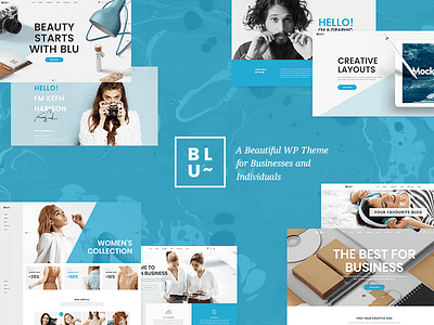 Blu - A Beautiful Business Theme for Agencies and Individuals