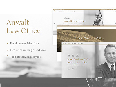 Anwalt agency attorney business landing page law law firm lawyer layout legal legal adviser legal office responsive template theme ui ux webdesign website concept website mockup wordpress