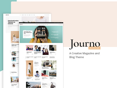 Journo article blogger blogging creative digital journalist magazine magazine design news newspaper publishing responsive theme ui ux web design website mockup wordpress wordpress blog wordpress blog theme