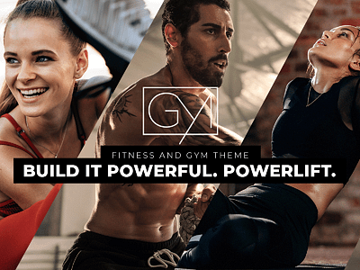 Powerlift bodybuilding exercise fitness fitness center gym instructor layout martial arts personal trainer responsive sports sportswear template theme ui ux web design website mockup wordpress workout