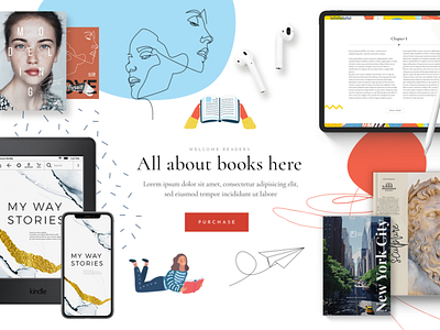 ChapterOne author books bookshop bookstore branding copywriter ebook ecommerce library product design publishing responsive template theme typogaphy ui ux web design wordpress writers