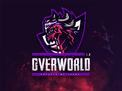 Overworld design esports game design game designer game development game studio gamer gaming gaming website landing page layout template theme ui ux video game video games web design website mockup wordpress