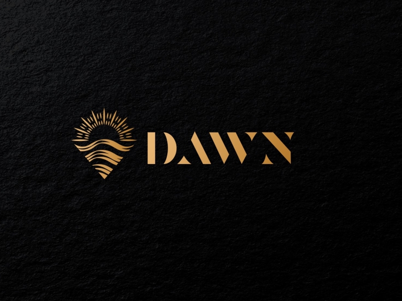Dawn logo logo design logodesign logos sun sunny sunrise sunset