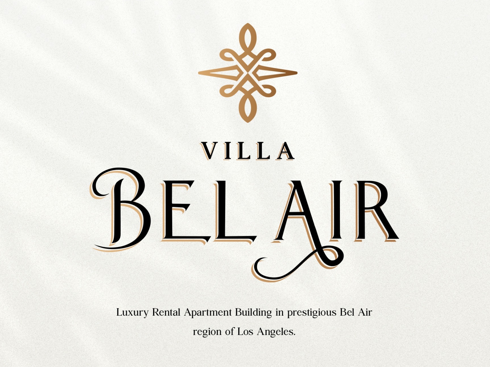 BelAir apartment hotel logo luxury logo residence