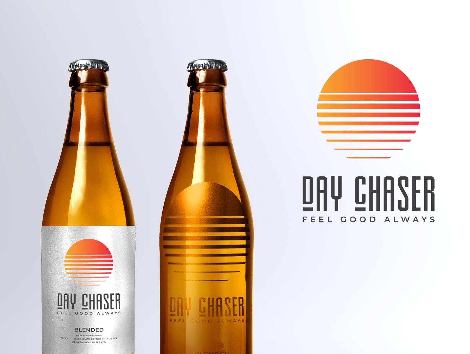Day Chaser beer beer label beer logo label logo logodesign logos sun sunrise sunset