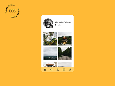 Daily UI #006 / User Profile