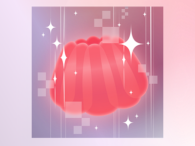 jelly agar artwork dailyillustration illustraion jelly playlist cover