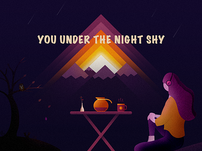 You under the night sky