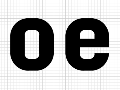 oe III process typography