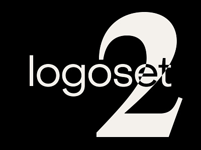 Logoset 2 — Various logo designs brand branding design illustration logo typography