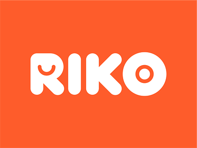 RIKO toys brand design kids logo