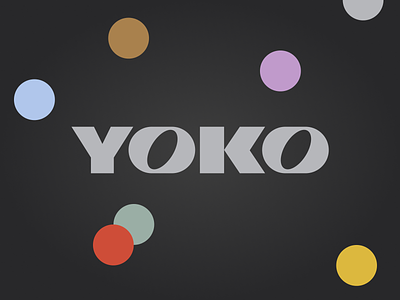 YOKO brand branding design logo ui ux web