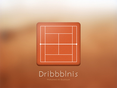 Dribbblnis dribbblnis icon ios app ios app icon ios icon rebound sport tennis