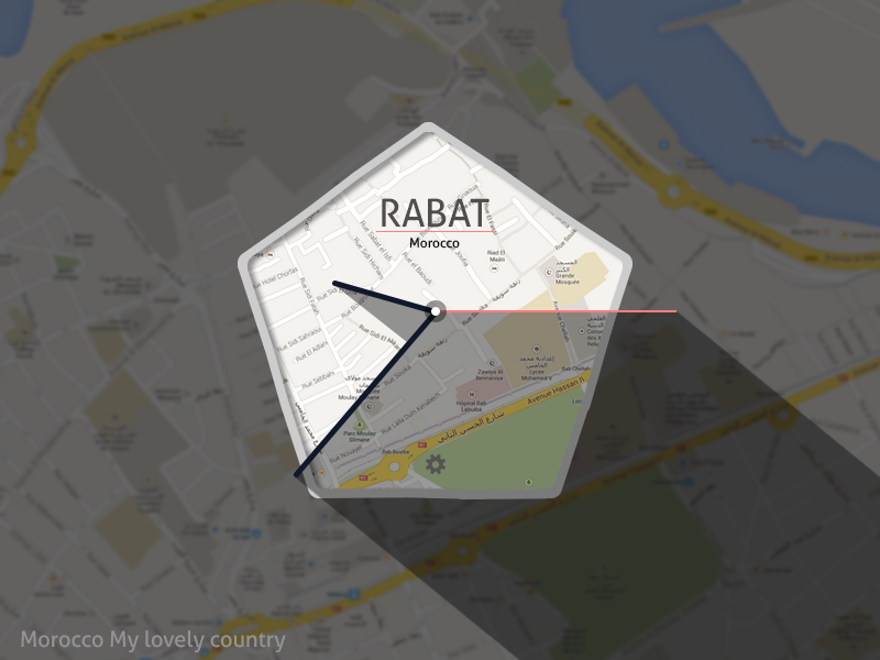 World Clock Morocco by Mohamed Ali Bouhoum 🚀 on Dribbble