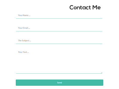 Flat Ui Contact form contact contact form html ui