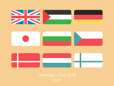 Languages Flag Pack flags flat flat icon flat icons free free icons freebie freebies icon icons language wip