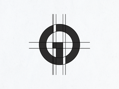 GO Monogram automotive black and white car cool garage geometric go grid gridding logo minimal monogram monograms og simple