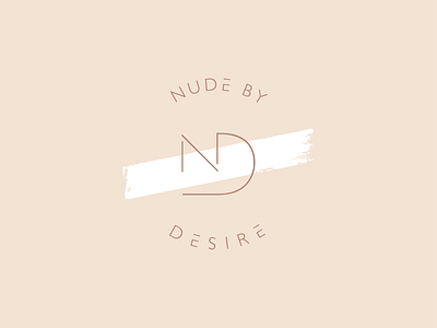 Nude by Desire I beautiful cosmetics desire feminine feminine design feminine font feminine logo makeup makeup artist minimal minimalism minimalist minimalist logo monogram natural cosmetics natural makeup nudeart nudes thin