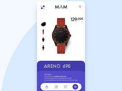 Concept App - Diseño prototipo 😍 appdesign apple branding clock clock app design html html css inspiration interface mam mamas sauce open ui design uiux webdesign