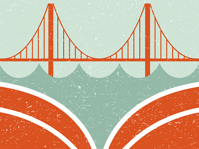 Sausalito Summer Reading Program Logo golden gate bridge library logo