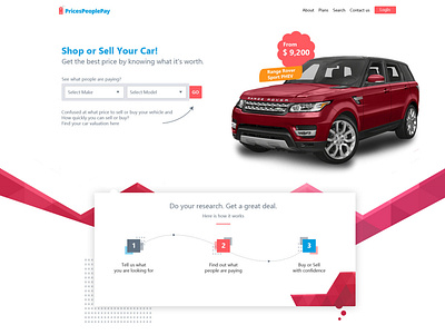 Buy or Sell autos ui design ux ux design