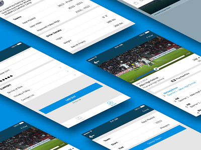 New stuff coming interface ios mock up profile sports ui ux