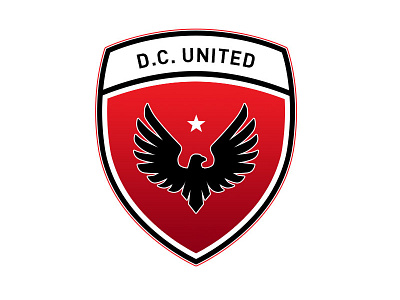 D.C. United badge crest d.c d.c. united flat icon illustrations mls soccer sport team united