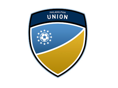 Philadelphia Union badge crest flat icon illustrations mls philadelphia philadelphia union soccer sport team union