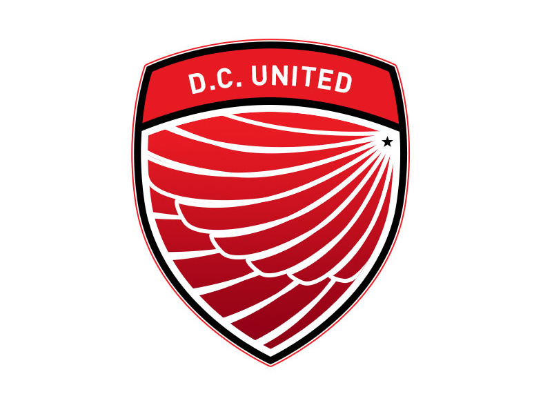 Updated: D.C. United badge crest d.c d.c. united flat icon illustrations mls soccer sport team united