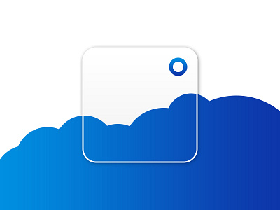 Daily UI #5 app cloud daily ui dailyui icon iphone ui weather